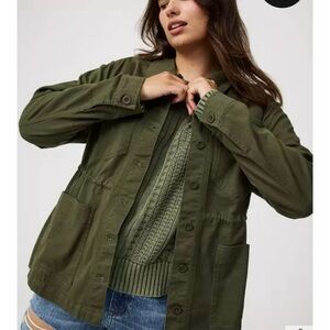 Torrid Dark Green Women's Utility Jacket